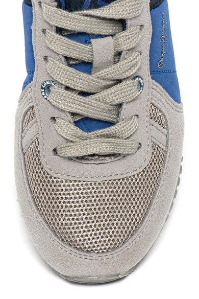 Pepe Jeans London Pantofi sport de piele ecologica cu model colorblock Sydney Fete