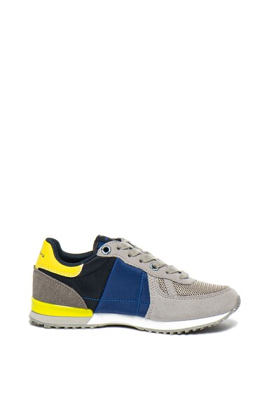 Pepe Jeans London Pantofi sport de piele ecologica cu model colorblock Sydney Fete