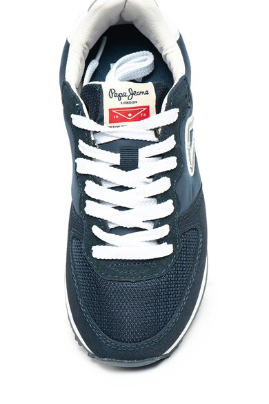 Pepe Jeans London Pantofi sport cu insertii de piele intoarsa Klein Junior Fete