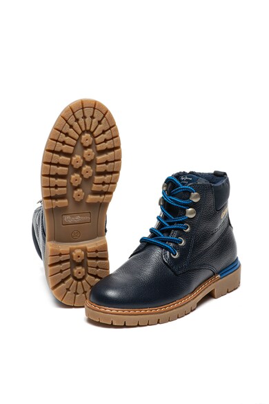 Pepe Jeans London Ghete de piele Combat Nylon Baieti