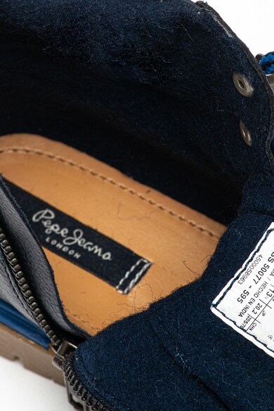 Pepe Jeans London Combat rövid szárú nylon- és bőrbakancs Fiú