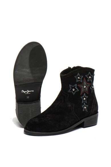 Pepe Jeans London Ghete de piele intoarsa West Motive Fete