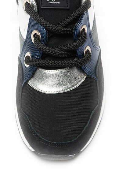 Pepe Jeans London Dean telitaplú sneaker bőrbetétekkel női