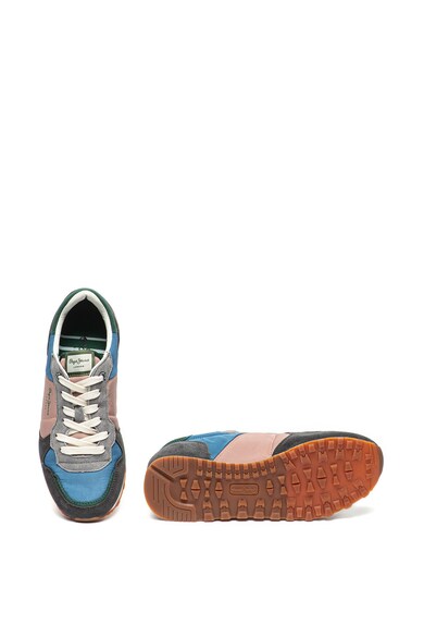 Pepe Jeans London Pantofi sport cu model colorblock si garnituri de piele intoarsa Verona Traveller Femei