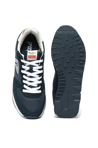 Pepe Jeans London Pantofi sport cu garnituri de piele intoarsa Klein Archive Barbati