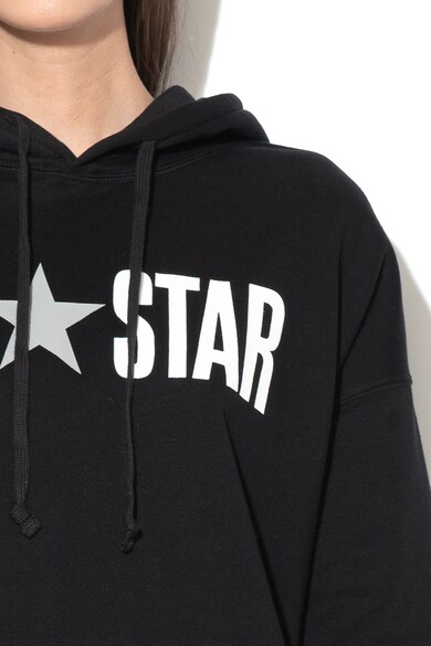 Converse All Star logómintás kapucnis pulóver női