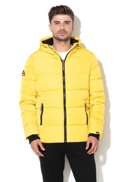 SUPERDRY Geaca cu vatelina si captuseala din fleece Sports Barbati