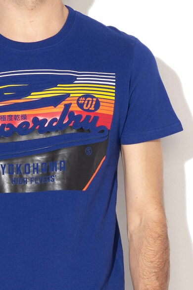 SUPERDRY Tricou cu broderie logo Classics Barbati