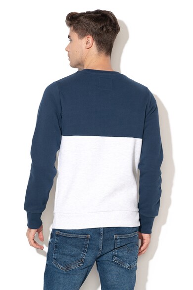 SUPERDRY Bluza sport cu imprimeu logo si captuseala din fleece Worldwide Barbati