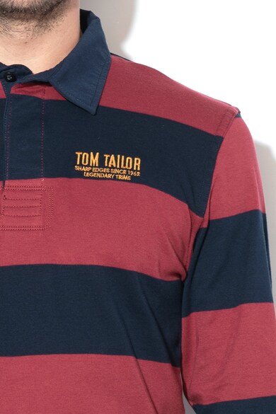 Tom Tailor Bluza polo in dungi Barbati