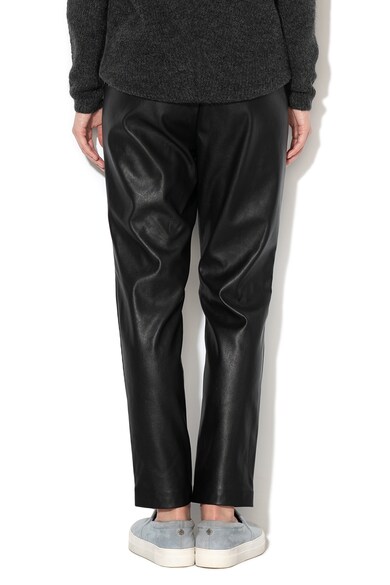 Tom Tailor Pantaloni conici de piele ecologica cu buzunare oblice Femei