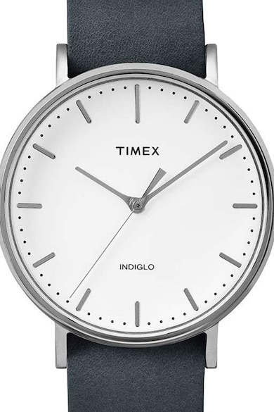 Timex Часовник с кожена каишка Мъже