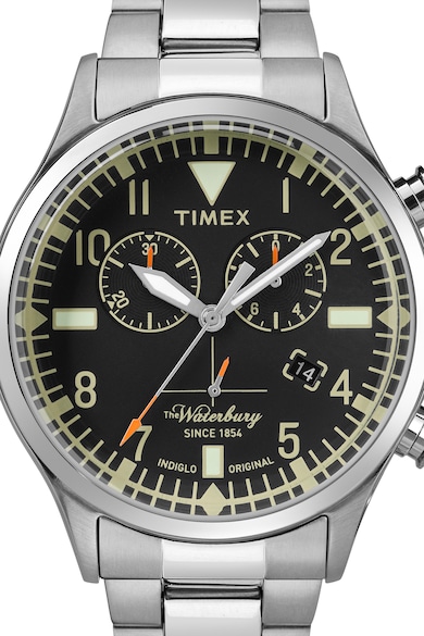 Timex Ceas cronograf din otel inoxidabil Barbati