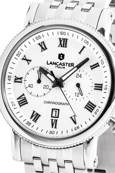 Lancaster Chrono karóra fémszíjjal férfi