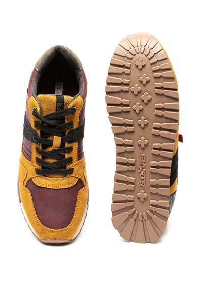 s.Oliver Спортни обувки от еко кожа с велур Мъже