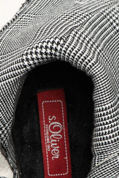s.Oliver Rövid szárú bőrbakancs dekoratív cipzárral női