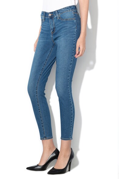 GAP Blugi skinny cu aspect decolorat 000499908 Femei