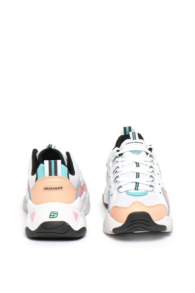 Skechers D'Lites 3.0 bevontbőr sneaker hálós anyagbetétekkel női