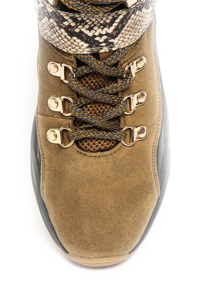 Scotch & Soda Celest magas szárú nyersbőr és bőr sneaker női