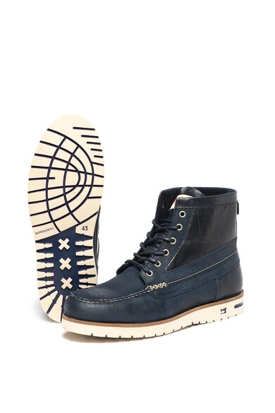 Scotch & Soda Ghete de piele cu cusaturi contrastante Levant Barbati