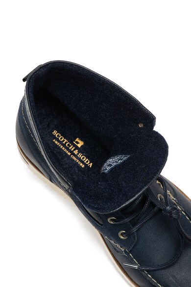 Scotch & Soda Ghete de piele cu cusaturi contrastante Levant Barbati