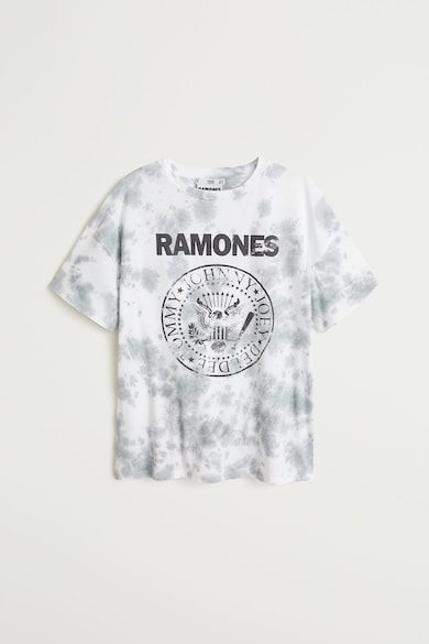 Mango Tricou din bumbac Ramones Femei