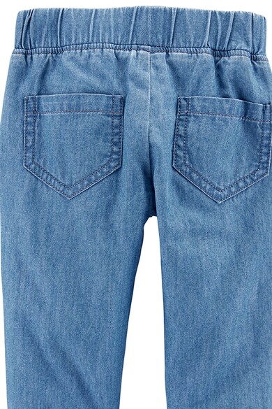 Carter's Set de bluza cu imprimeu si pantaloni - 2 piese, Alb prafuit/Albastru Fete