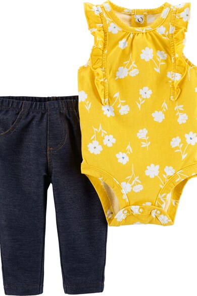 Carter's Set de body si jeggings Fete