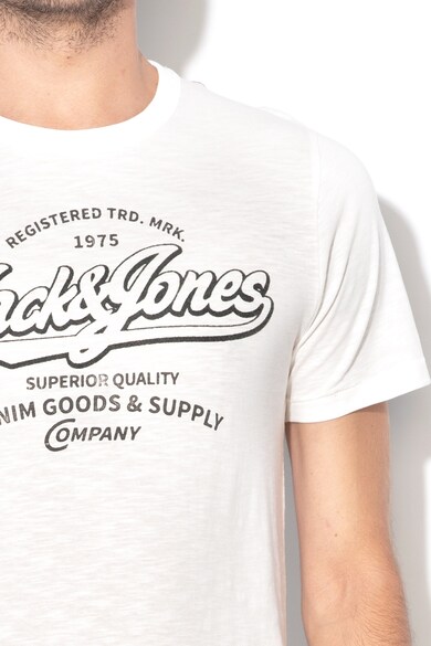 Jack & Jones Tricou slim fit cu imprimeu logo Barbati