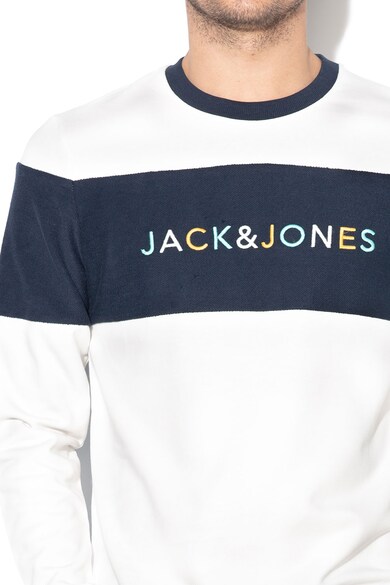 Jack & Jones Albas szűk fazonú pulóver hímzett logóval férfi