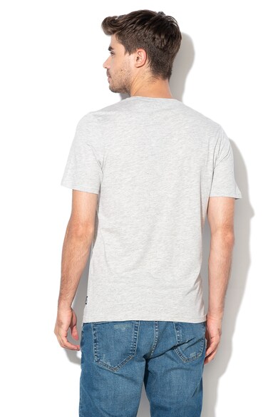 Only & Sons Tricou cu imprimeu grafic si text Barney Barbati