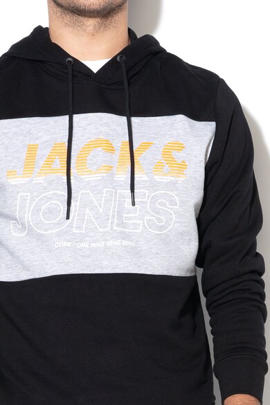 Jack & Jones Hanorac cu imprimeu logo Jonah Barbati