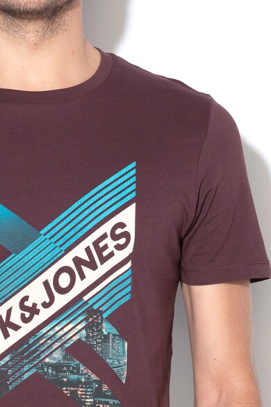 Jack & Jones Tricou slim fit cu imprimeu logo Focus Barbati