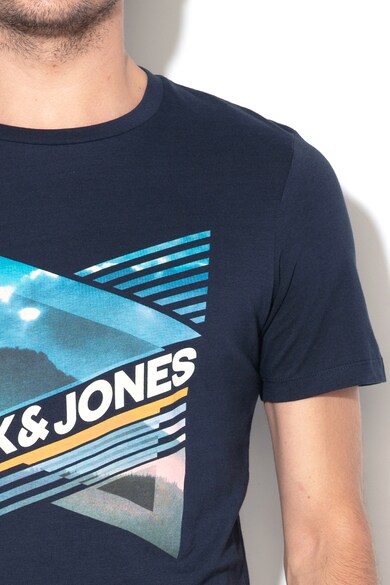 Jack & Jones Tricou slim fit cu imprimeu logo Focus Barbati