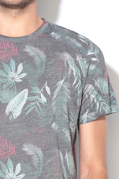 Jack & Jones Tricou slim fit cu model tropical Mercer Barbati