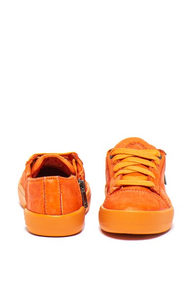 Diesel Netish bőr sneaker dekoratív cipzárral Lány