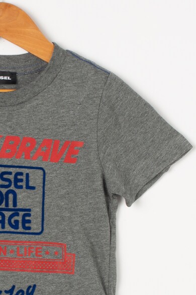 Diesel Тениска Terge с текстова щампа и лого Момчета