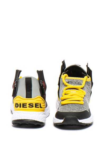 Diesel Bebújós sneaker műbőr betétekkel Lány