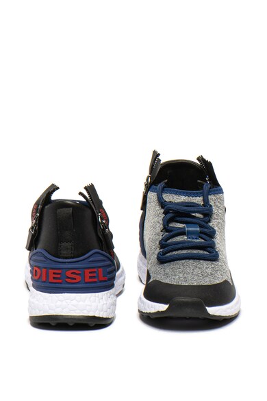 Diesel Brave Runner középmagas szárú sneaker díszcipzárokkal Fiú