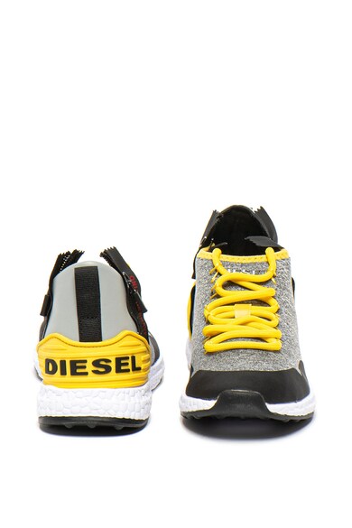 Diesel Pantofi sport slip-on usori, cu fermoare decorative Baieti