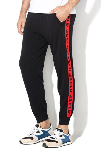 Diesel Pantaloni jogger tricotati cu logo Barbati