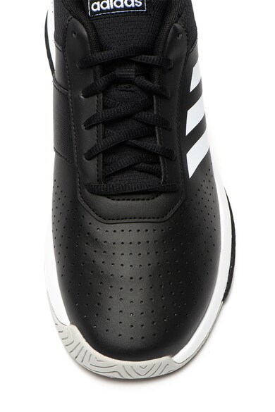 adidas Performance Pantofi sport de piele cu perforatii Courtsmash Barbati