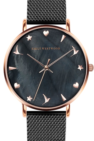 Emily Westwood Часовник с метална мрежеста верижка Жени