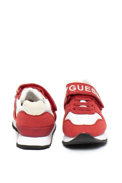 GUESS Pantofi sport cu velcro si garnituri din material textil Baieti