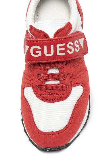 GUESS Pantofi sport cu velcro si garnituri din material textil Baieti