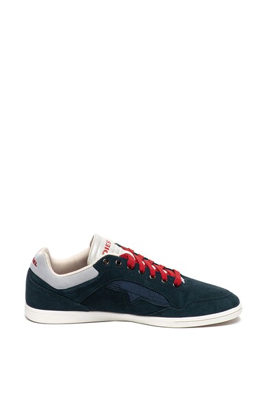 Diesel Pantofi sport de piele intoarsa, cu garnituri de material textil Happy Low Barbati