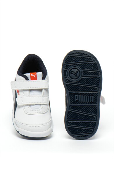Puma Pantofi sport de piele ecologica Stepfleex 2 SL Baieti
