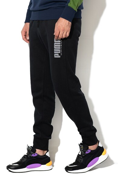 Puma Pantaloni jogger cu logo brodat Athletics Barbati