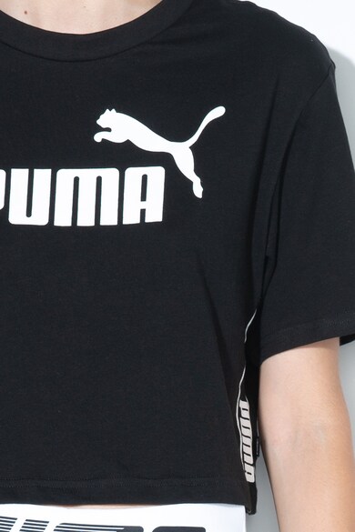 Puma Amplified laza fazonú crop póló női