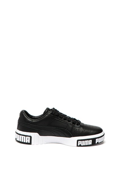 Puma Pantofi sport de piele, cu logo in relief Cali Bold Femei